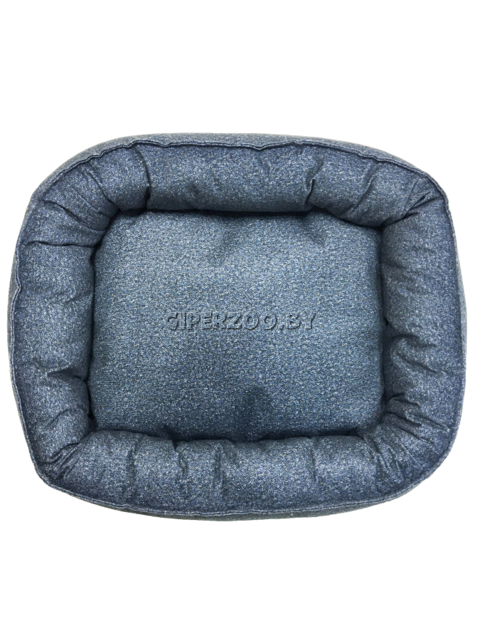 Лежанка для собаки Тото 10 прямоугольная, S джинсовая, 46х56 см Лежанка для собаки Тото 10 прямоугольная, S джинсовая, 46х56 см
