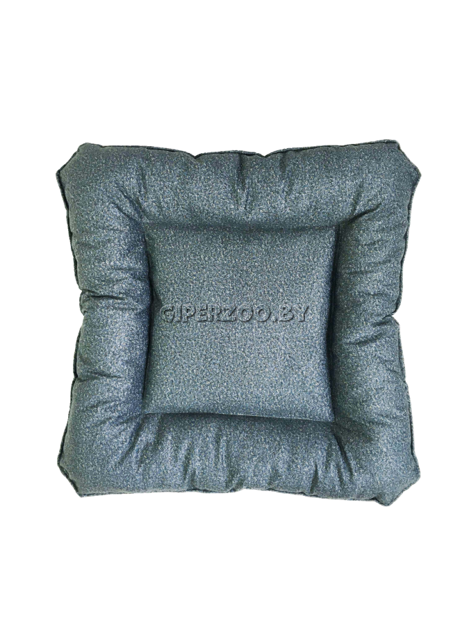 Лежанка для собаки Тото квадратная, M джинсовая Лежанка для собаки Тото квадратная, M джинсовая