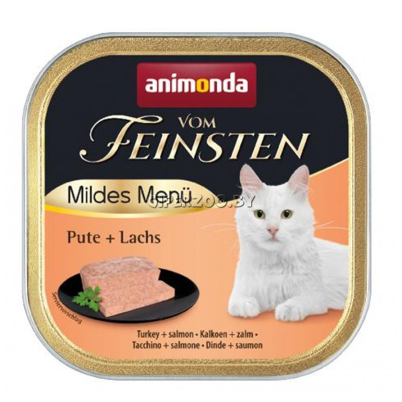 Animonda Vom Feinsten Mildes Menu (индейка, лосось), 100 гр Animonda Vom Feinsten Mildes Menu (индейка, лосось), 100 гр