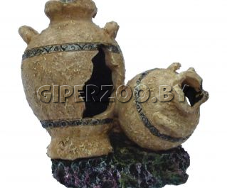 Грот Амфоры на камне, 10,5*7*8,5 см Грот Амфоры на камне, 10,5*7*8,5 см