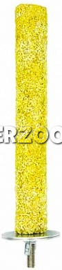 Жердочка конус цементная  для попугая золотая, 2,2*15 см Жердочка конус цементная  для попугая золотая, 2,2*15 см