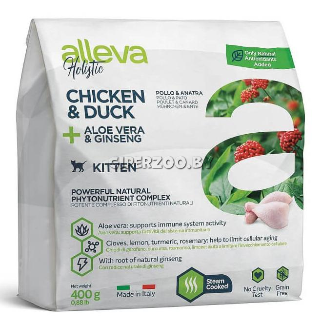 Alleva Holistic Kitten (курица, утка), 400 гр Alleva Holistic Kitten (курица, утка), 400 гр