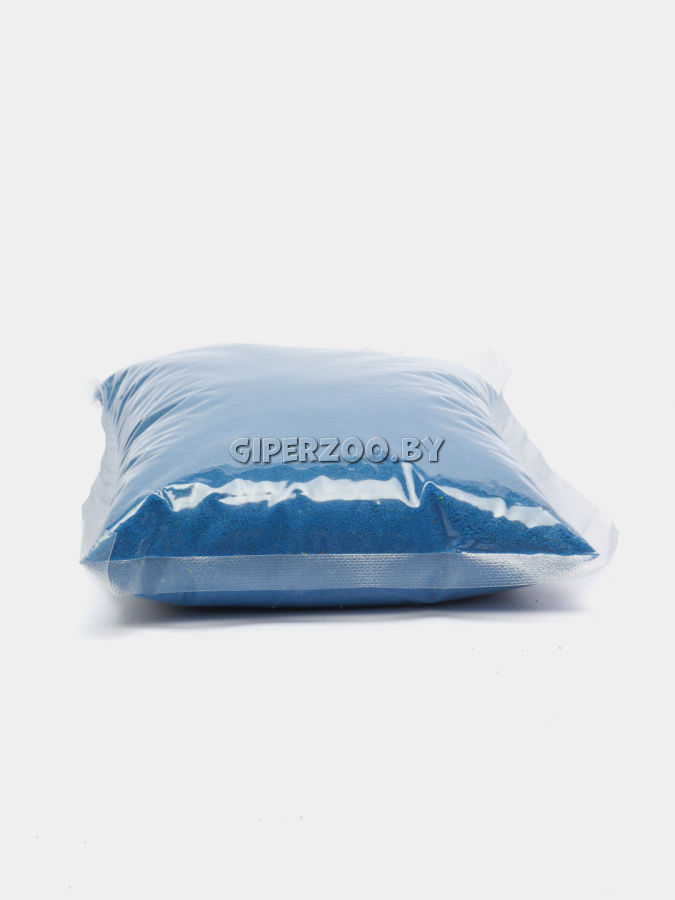 Песок для аквариума синий 0,1 - 0,3 мм, 1кг Песок для аквариума синий 0,1 - 0,3 мм, 1кг