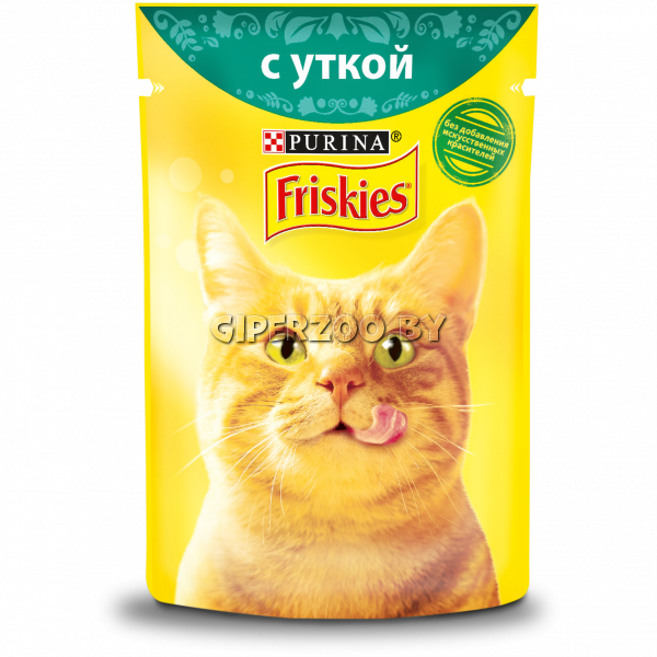 Friskies для кошек (Утка в подливе), 85 гр Friskies для кошек (Утка в подливе), 85 гр