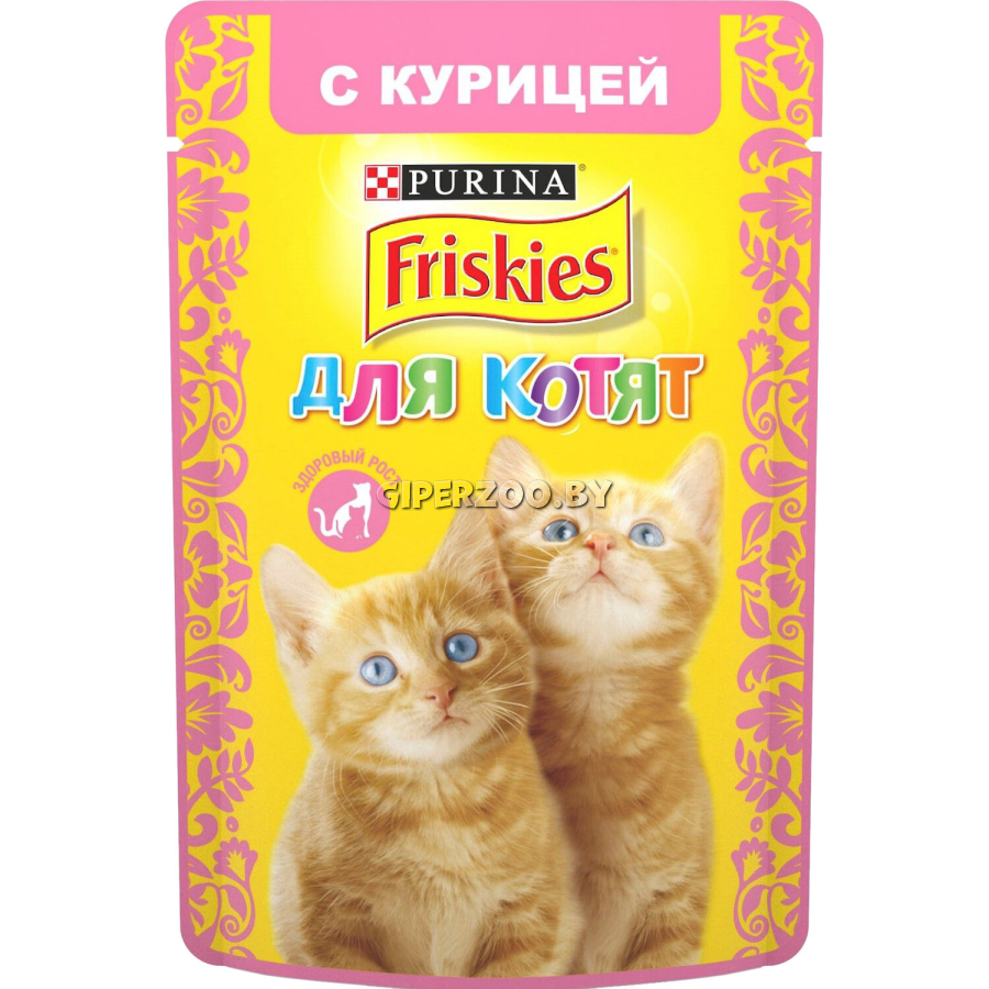 Friskies для котят (Курица в подливе), 85 гр Friskies для котят (Курица в подливе), 85 гр