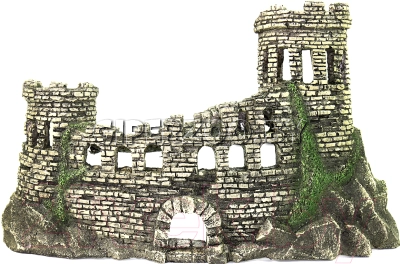 Грот для аквариума Крепость №221,40х25х8 см Грот для аквариума Крепость №221,40х25х8 см