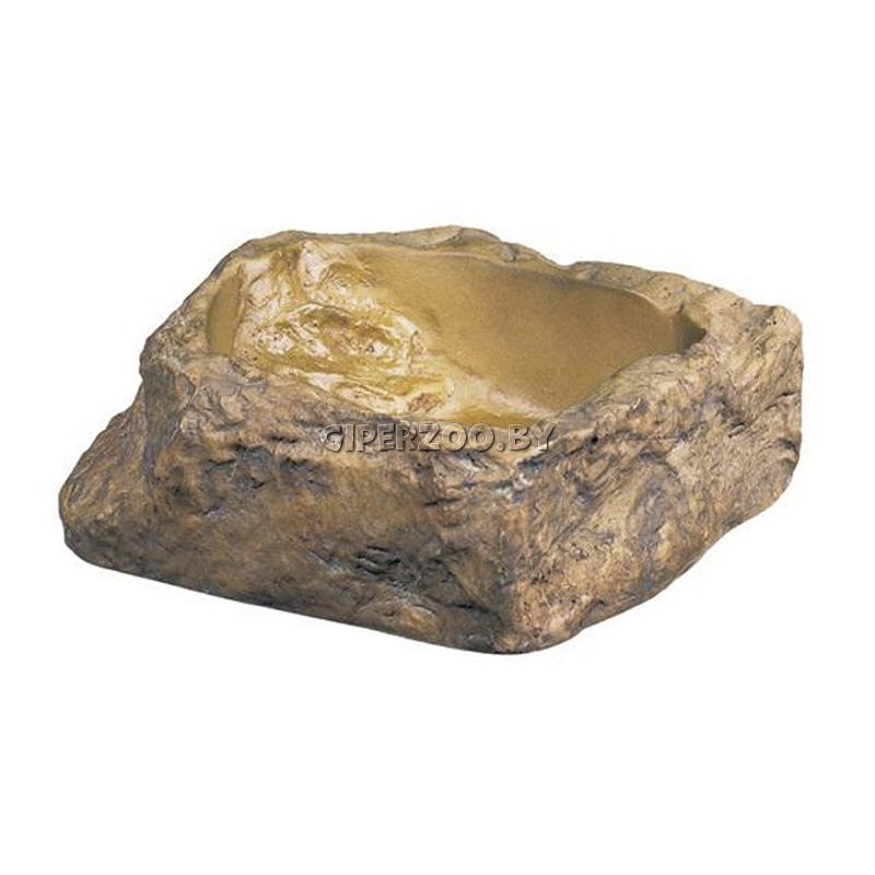 Поилка-камень пластиковая EX Water Dishes малая PT2801 Поилка-камень пластиковая EX Water Dishes малая PT2801