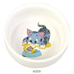 Миска керамическая TRIXIE для кошек d11 см, 0,3 л