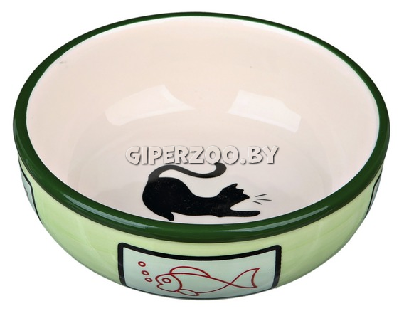 Миска керамическая TRIXIE с изоображением d 13 см, 0,35 л. Миска керамическая TRIXIE с изоображением d 13 см, 0,35 л.