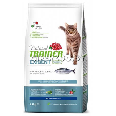 Trainer Natural Exigent (океаническая рыба), 1,5 кг Trainer Natural Exigent (океаническая рыба), 1,5 кг