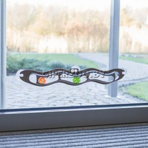 Интерактивная игрушка для котов TRIXIE Fix&Catch с креплением на стекло Интерактивная игрушка для котов TRIXIE Fix&Catch с креплением на стекло