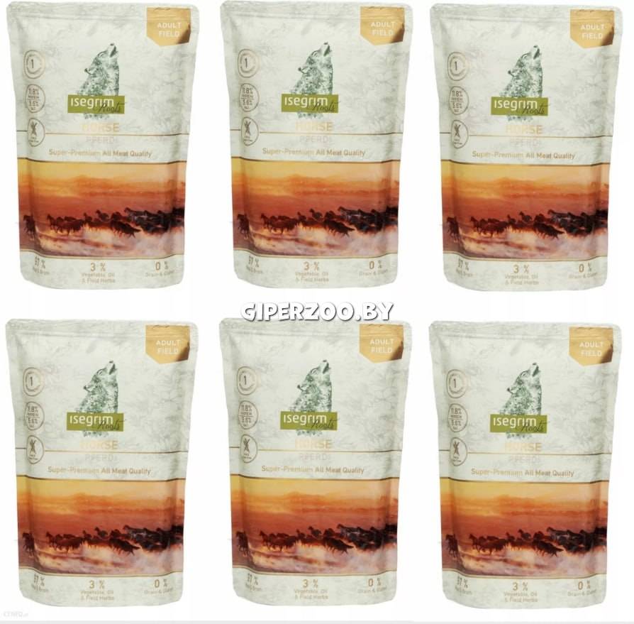 Isegrim Roots с кониной, 410 гр*6 шт Isegrim Roots с кониной, 410 гр*6 шт