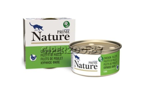 PRIME NATURE для кошек в желе (курица), 85 гр PRIME NATURE для кошек в желе (курица), 85 гр