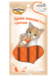 Мнямс Крем-лакомство для кошек с курицей, 15гр*4шт