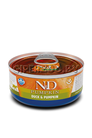 Farmina N&D Grain Free Pumpkin Cat (утка, тыква), 70 гр Farmina N&D Grain Free Pumpkin Cat (утка, тыква), 70 гр
