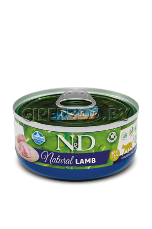 Farmina N&D Natural Cat (ягненок), 70 гр Farmina N&D Natural Cat (ягненок), 70 гр
