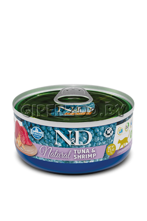 Farmina N&D Natural Cat (тунец и креветки), 70 гр Farmina N&D Natural Cat (тунец и креветки), 70 гр