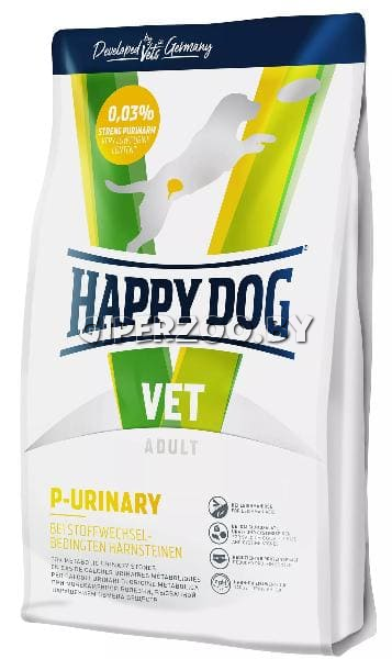 Happy Dog VET Urinary Adult  Low Purine, 1 кг Happy Dog VET Urinary Adult  Low Purine, 1 кг