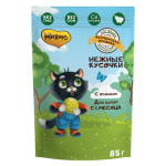 Мнямс Нежные кусочки для котят Фермерская ярмарка с ягненком, 85гр