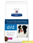 Hill's Prescription Diet Canine d/d (утка и рис), 4 кг