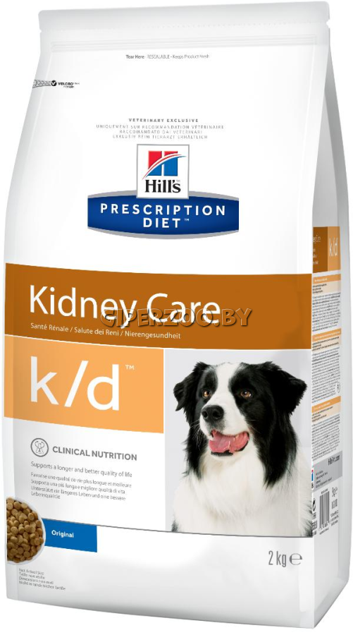 Hill's Prescription Diet k/d Kidney Care, 1,5кг Hill's Prescription Diet k/d Kidney Care, 1,5кг