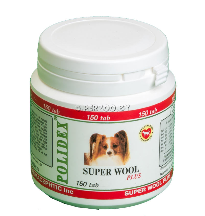 Polidex Super Wool plus, 500 таб Polidex Super Wool plus, 500 таб