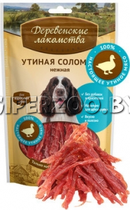 Деревенские лакомства соломка из утки, 90 гр Деревенские лакомства соломка из утки, 90 гр
