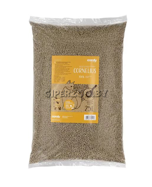 Comfy Benta Cornelius Наполнитель комкующийся кукурузный с ароматом трав, 25 л Comfy Benta Cornelius Наполнитель комкующийся кукурузный с ароматом трав, 25 л