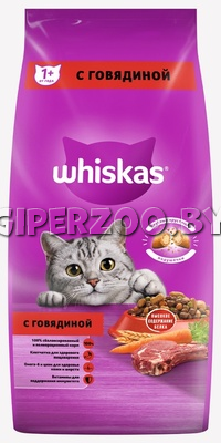 Whiskas Вкусные подушечки (говядина), 5 кг Whiskas Вкусные подушечки (говядина), 5 кг