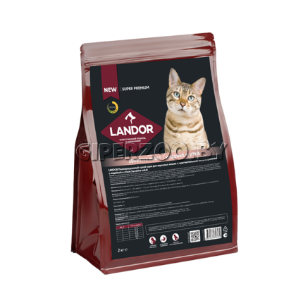 Landor Sensitive cat (индейка и утка), 400 гр Landor Sensitive cat (индейка и утка), 400 гр