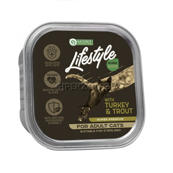 Nature's Protection Lifestyle Adult (курицас бараниной), 85 гр*14 шт Nature's Protection Lifestyle Adult (курицас бараниной), 85 гр*14 шт