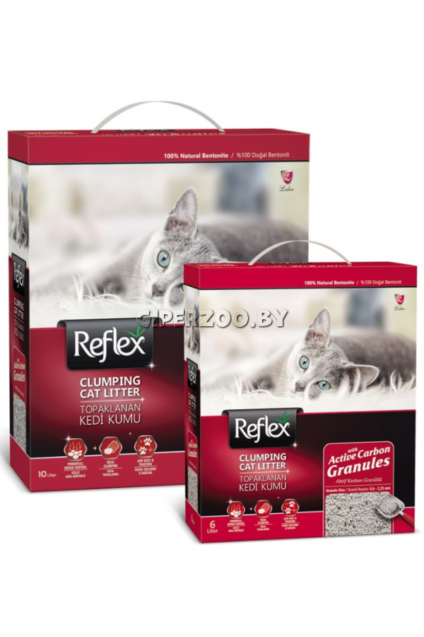 Наполнитель Reflex с гранулированным активированным углём, 6 л Наполнитель Reflex с гранулированным активированным углём, 6 л