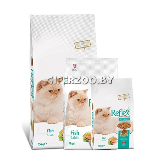 Reflex Sterilised (лосось), 15 кг Reflex Sterilised (лосось), 15 кг