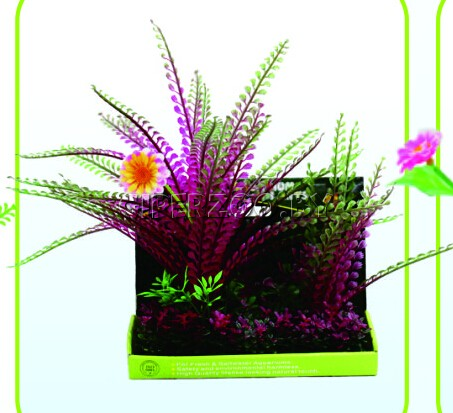 Декорация для аквариума Azoo Искусственное растение, 20 см Декорация для аквариума Azoo Искусственное растение, 20 см