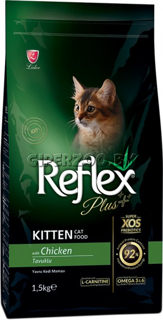 Reflex Plus Kitten (курица), 15 кг Reflex Plus Kitten (курица), 15 кг