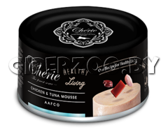 Cherie Healthy Living Курица с тунцом (мусс), 80 гр Cherie Healthy Living Курица с тунцом (мусс), 80 гр