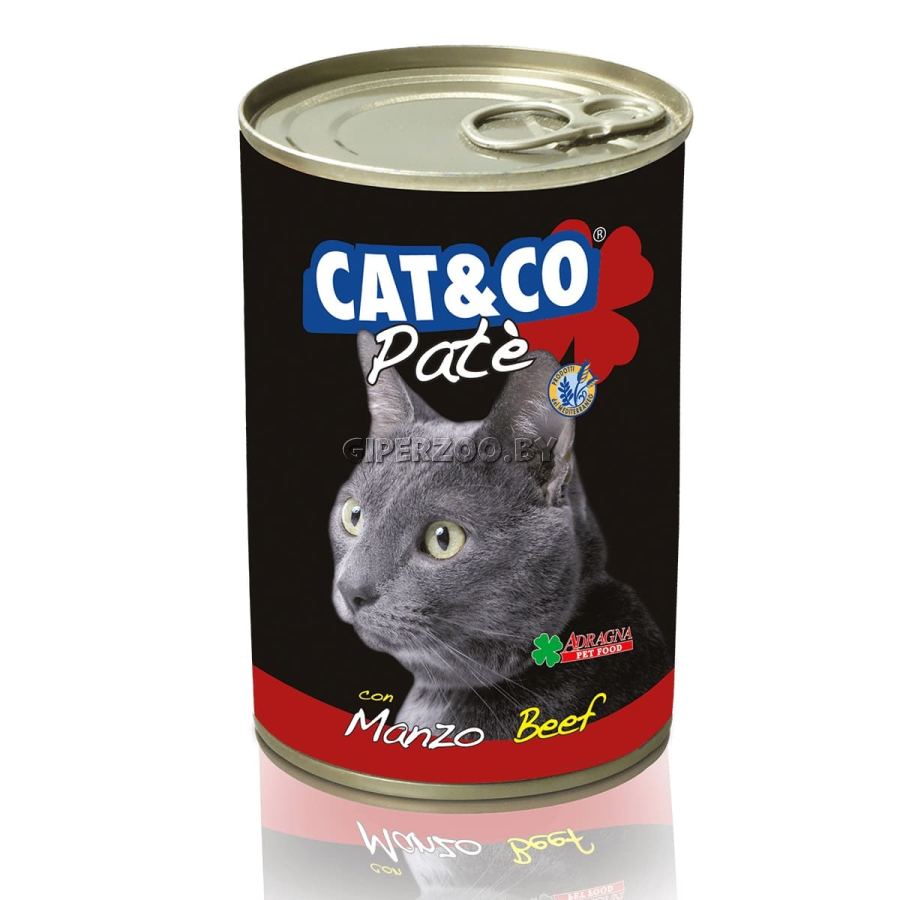 Adragna Cat&Co Паштет из говядины, 405 гр Adragna Cat&Co Паштет из говядины, 405 гр