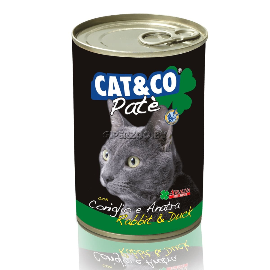 Adragna Cat&Co Паштет из кролика и утки, 100 гр Adragna Cat&Co Паштет из кролика и утки, 100 гр