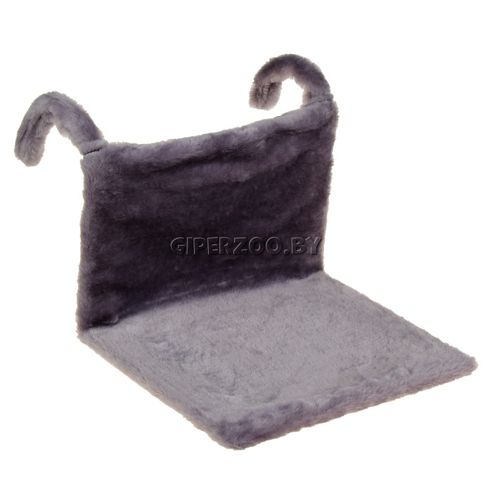 Гамак на батарею на крючках Happy Friends, 43х32х20 см (серый) Гамак на батарею на крючках Happy Friends, 43х32х20 см (серый)