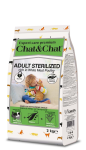 Chat&Chat Expert Adult Sterilized Cat (птица), 14кг
