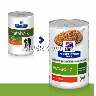 Hill's Prescription Diet Metabolic с курицей, 370 гр Hill's Prescription Diet Metabolic с курицей, 370 гр