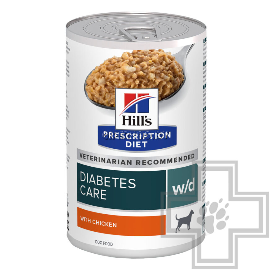 Hill's Prescription Diet w/d  с курицей, 370 гр Hill's Prescription Diet w/d  с курицей, 370 гр