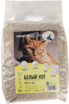 Наполнитель Белый кот Standart line, 5л