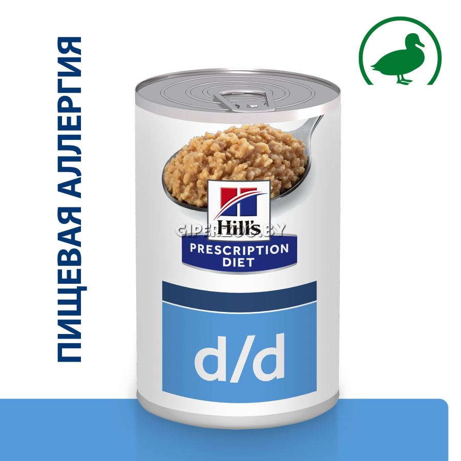 Hill's Prescription Diet d/d (утка), 370 гр Hill's Prescription Diet d/d (утка), 370 гр
