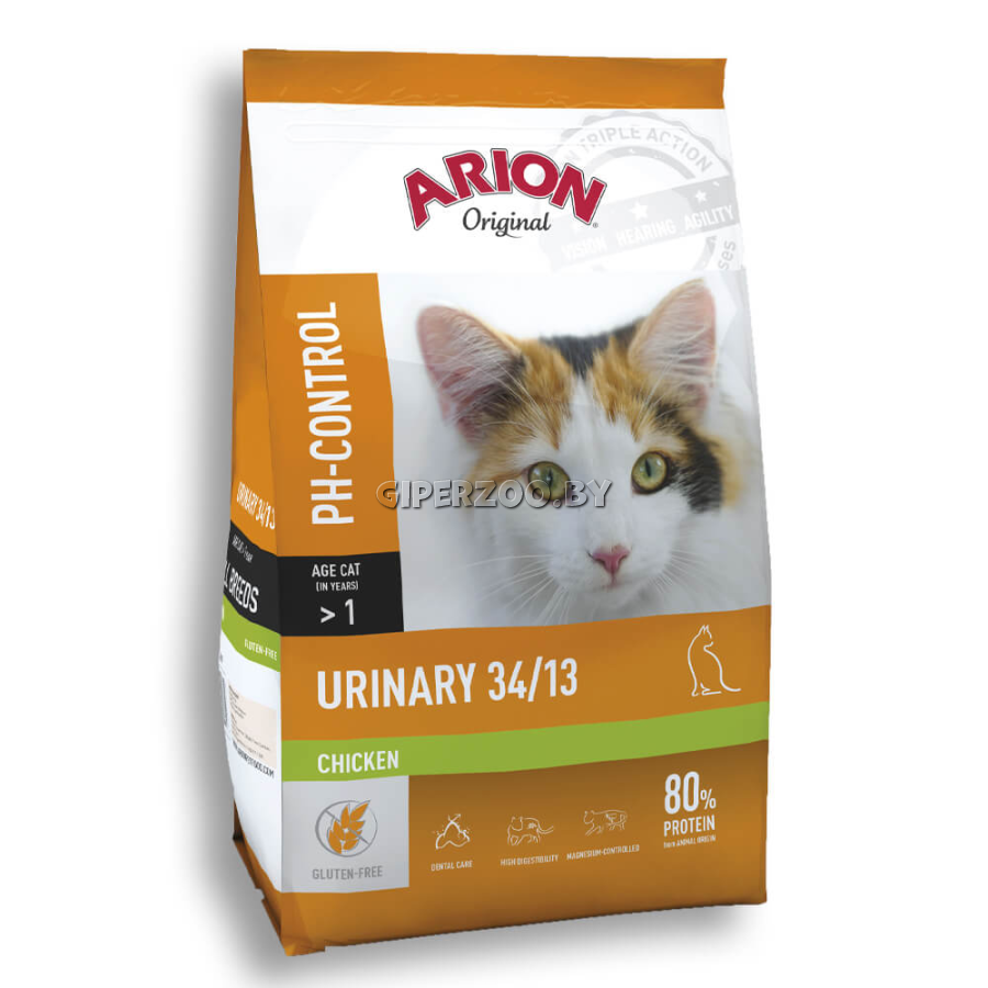 ARION Original Urinary (цыплёнок), 7,5 кг ARION Original Urinary (цыплёнок), 7,5 кг
