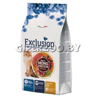 EXCLUSION Monoprotein (говядина), 12 кг EXCLUSION Monoprotein (говядина), 12 кг