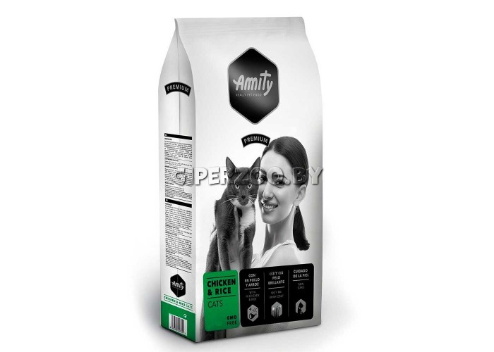 Amity Premium Cats (курица и рис), 1,5 кг Amity Premium Cats (курица и рис), 1,5 кг