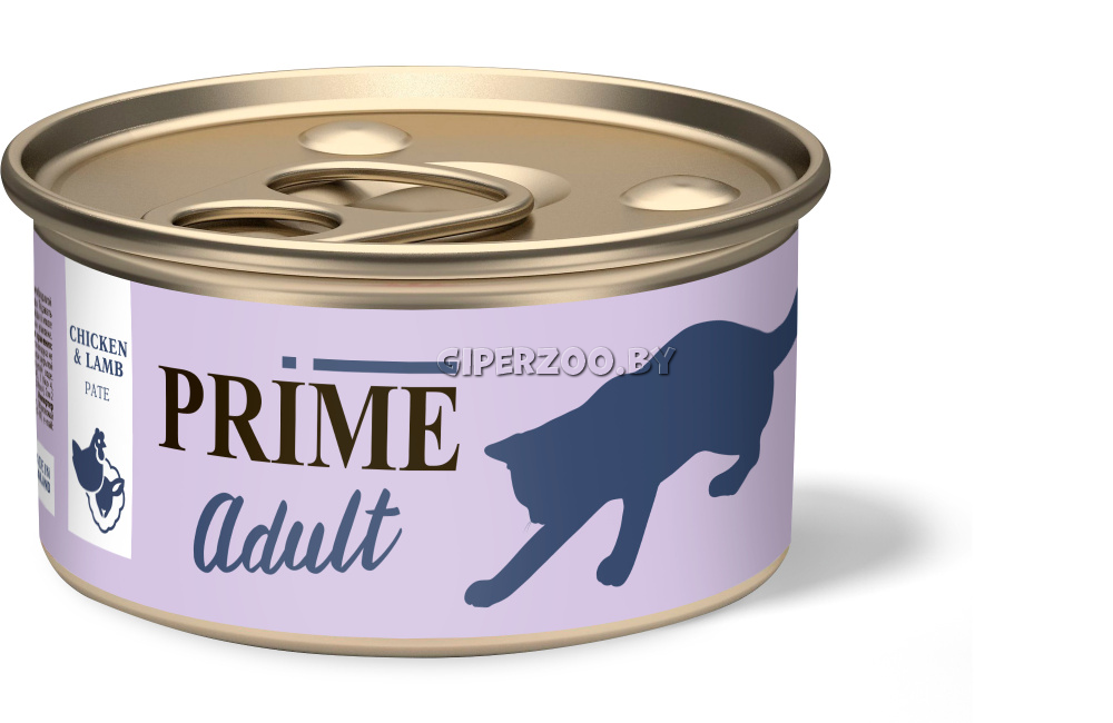 PRIME Adult паштет (курица с ягнёнком), 75 гр PRIME Adult паштет (курица с ягнёнком), 75 гр