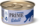 PRIME Adult тунец с тилапией и ананасом в собственном соку, 85 гр