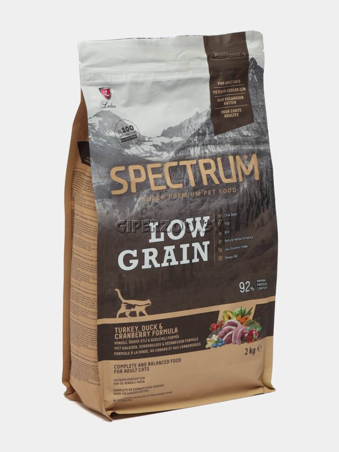 Spectrum Low Grain (утка),2 кг Spectrum Low Grain (утка),2 кг